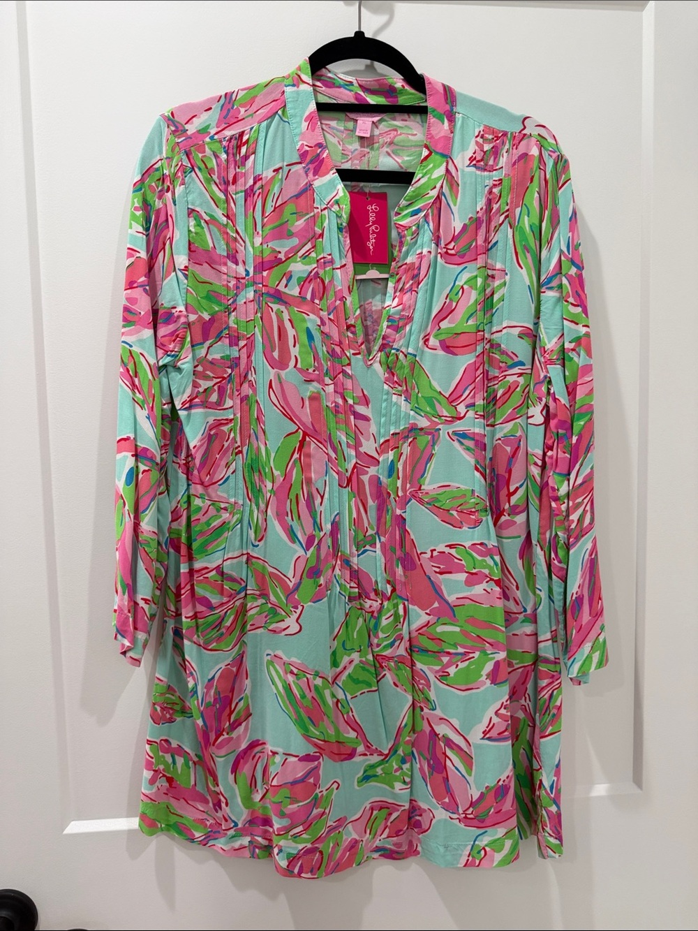 Lilly Pulitzer In the Vias Multi Sarasota Tunic XL